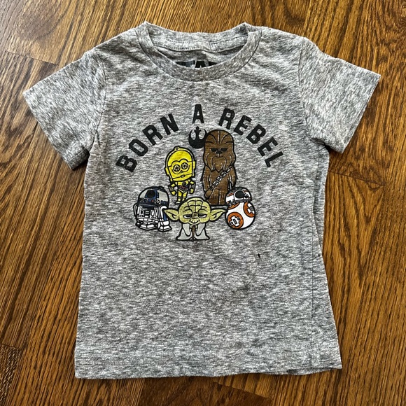 Star Wars tee and pants bundle, size 12M (3 pieces) - Picture 2 of 9